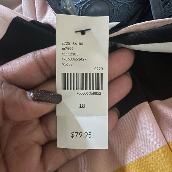 Pattern dress from Layne Bryant NWT - Picture 3 of 5